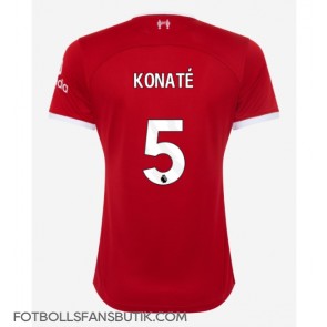 Liverpool Ibrahima Konate #5 Replika Hemmatröja Damer 2023-24 Kortärmad